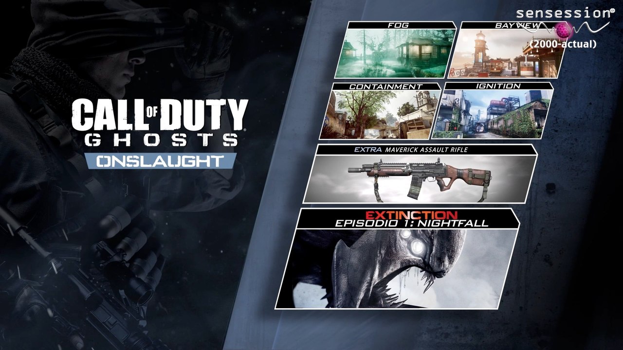 Call of Duty Ghosts DLC#1: Onslaught Análisis Sensession 1080p