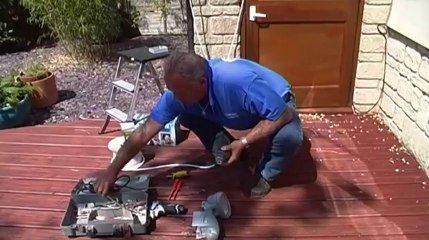 Hot to fit a security light and camera