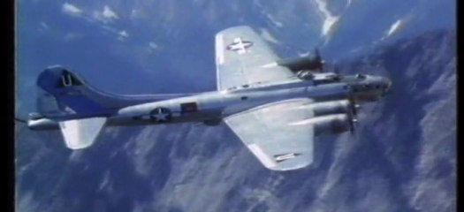 2e Guerre Mondiale - Le bombardier B-17 Flying Fortress.