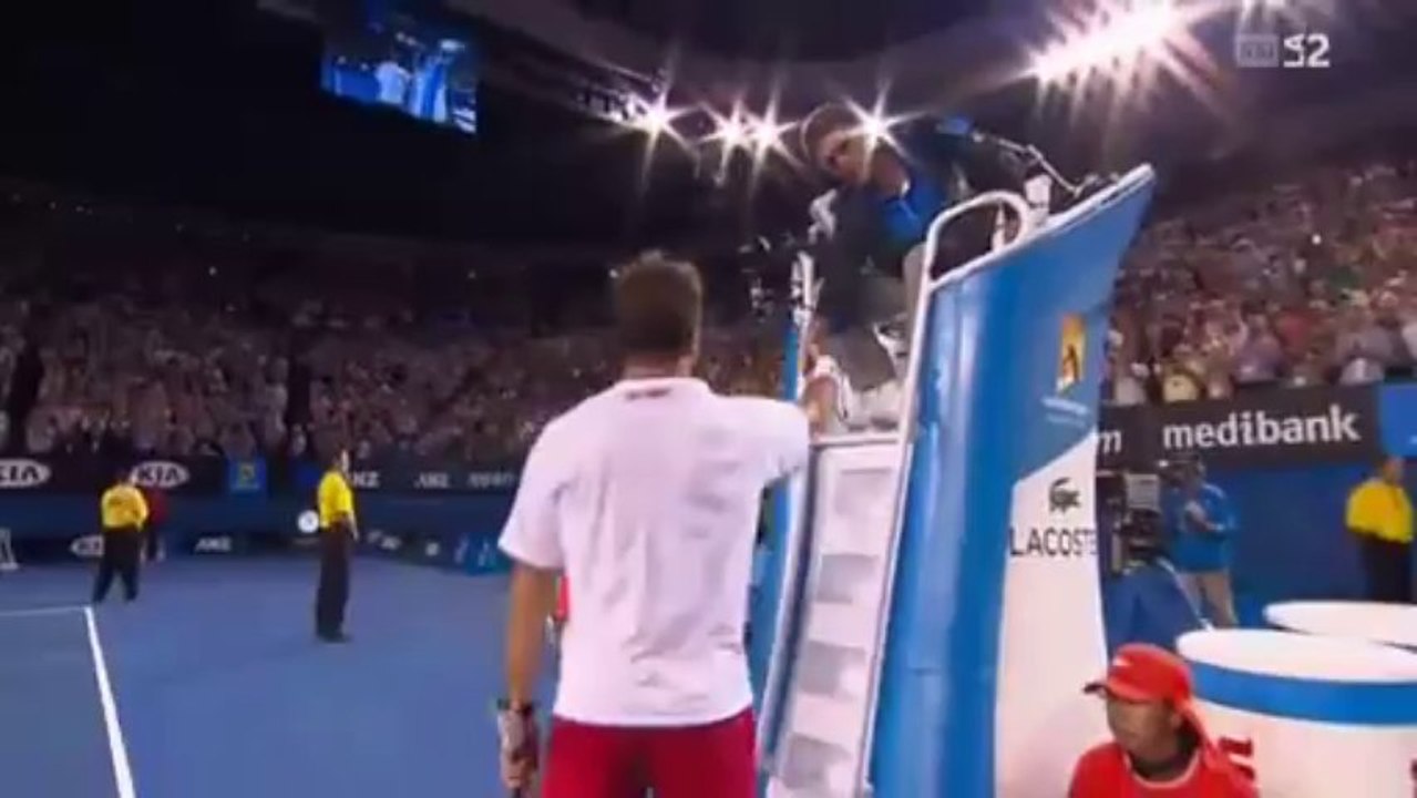 Tennis Australian Open Final Men's - Last Game