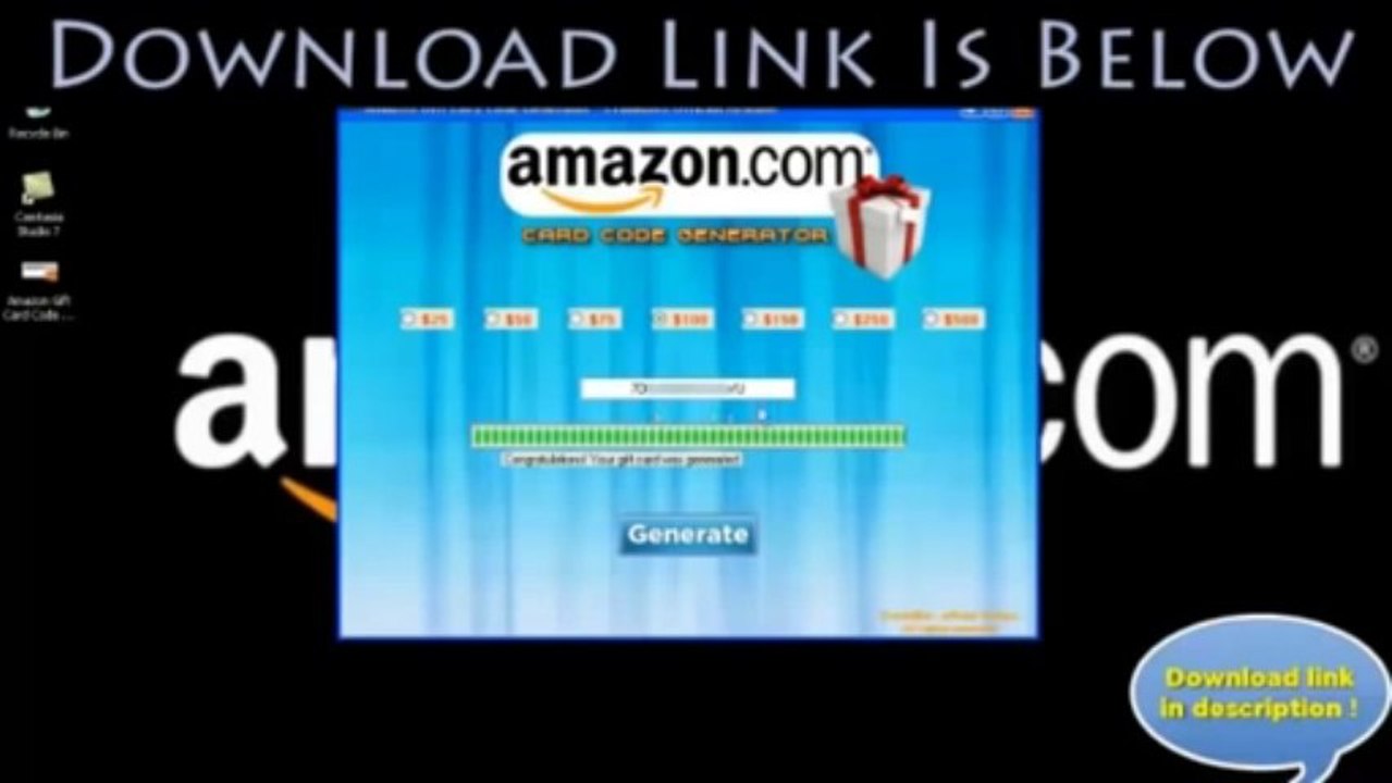 Free Amazon Gift Card Codes - Amazon Gift Card Generator 2014 (January Update)