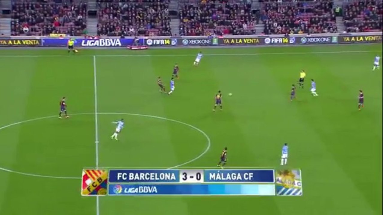 Barça 3 Málaga 0