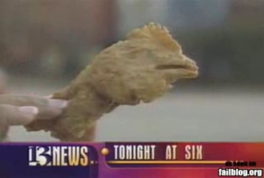 Mc Donald’s'ta Kızarmış Tavuk Kafası