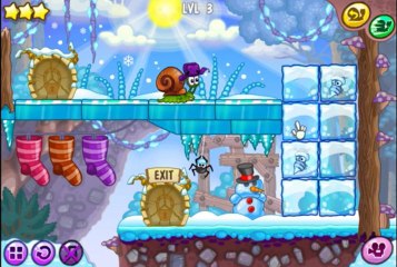 Snail Bob 6 Winter Story level 3