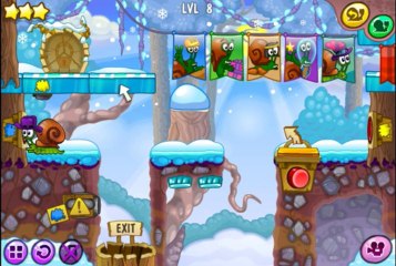 Snail Bob 6 Winter Story level 8