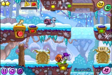 Snail Bob 6 Winter Story level 18