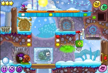 Snail Bob 6 Winter Story level 14