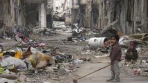 Women and children 'can leave Syria's Homs'