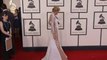 Taylor Swift hits the red carpet at this year's Grammys