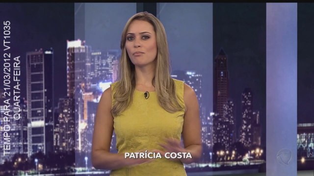 20120321 PREVISÃO DO TEMPO PARA 21/03/2012 QUARTA-FEIRA COM PATRÍCIA COSTA