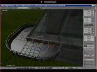 Testing the Construction Set 1.5 in Blender 2.6