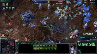 StarCraft 2 - MKP [T] vs HuK [P] G1 (Commentary)