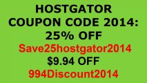 Hostgator Coupon Codes 2014 - Hostgator Discount Coupons