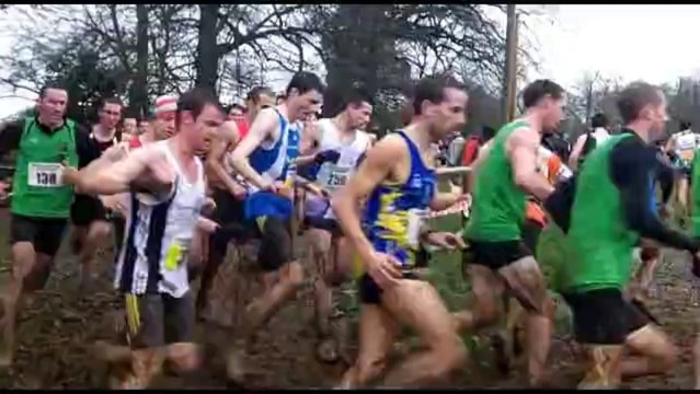 Championnats de Bretagne de Cross 2014 RENNES ELITES HOMMES avec MARIO ET SON PETIT VÉLO