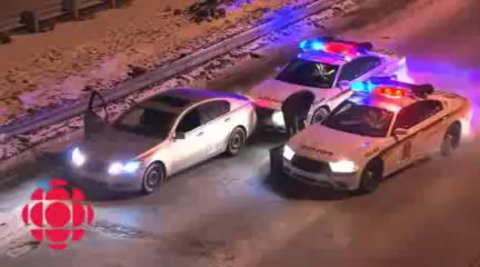 Cảnh sát truy đuổi nghi phạm như trong phim Hollywood