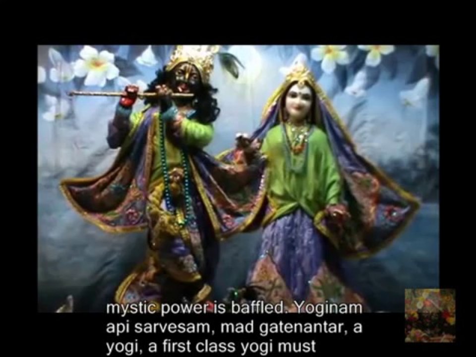 Mangal Aroti Vrindaban with HH B.B. Govinda Swami