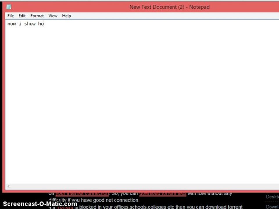 HOw to download torrent file with idm