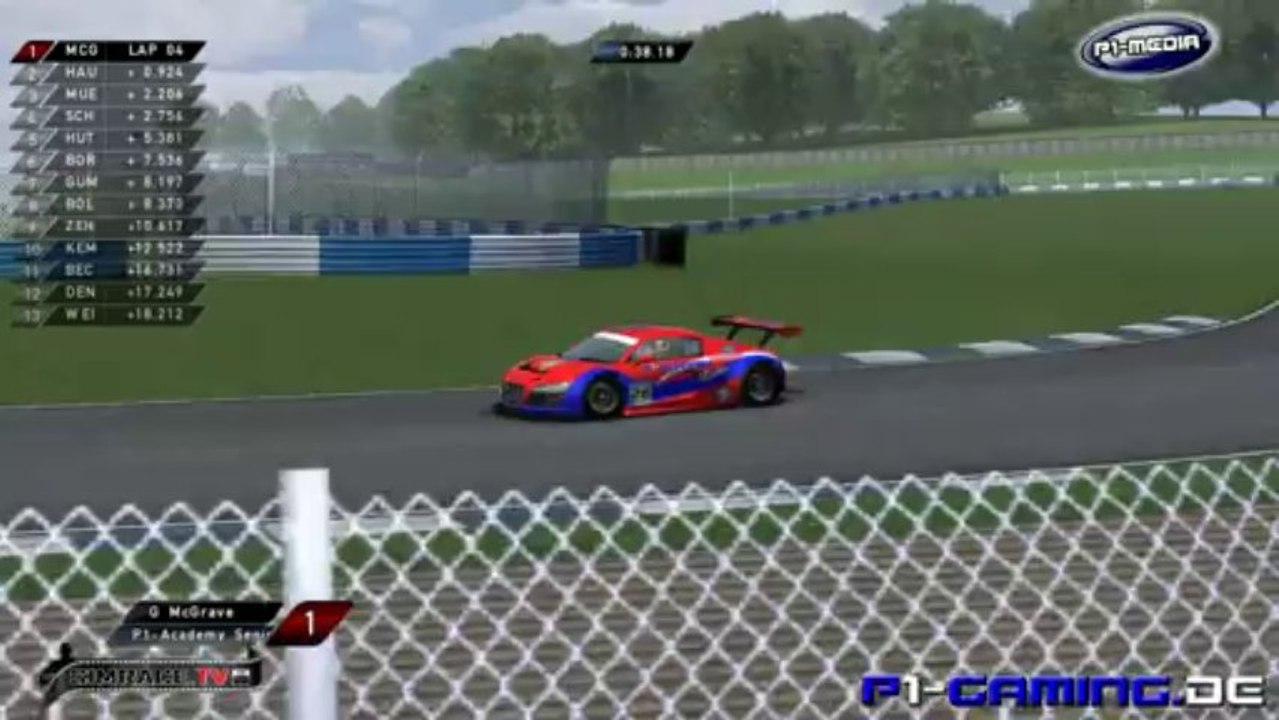 Part 3 - P1-GT Liga Rennen 11 - Donington