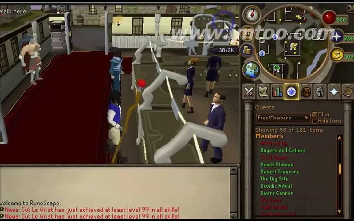 GameTag.com - Buy Sell Accounts - Selling RUNESCAPE (RS) CHEAP! PURE ACCOUNT! QUICK SALE!