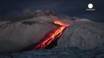 Etna erupts but no damage is reported