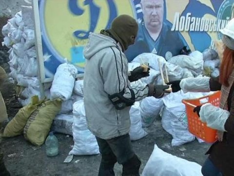 Ukraine: à Kiev, les coulisses de la logistique des manifestants - 27/01