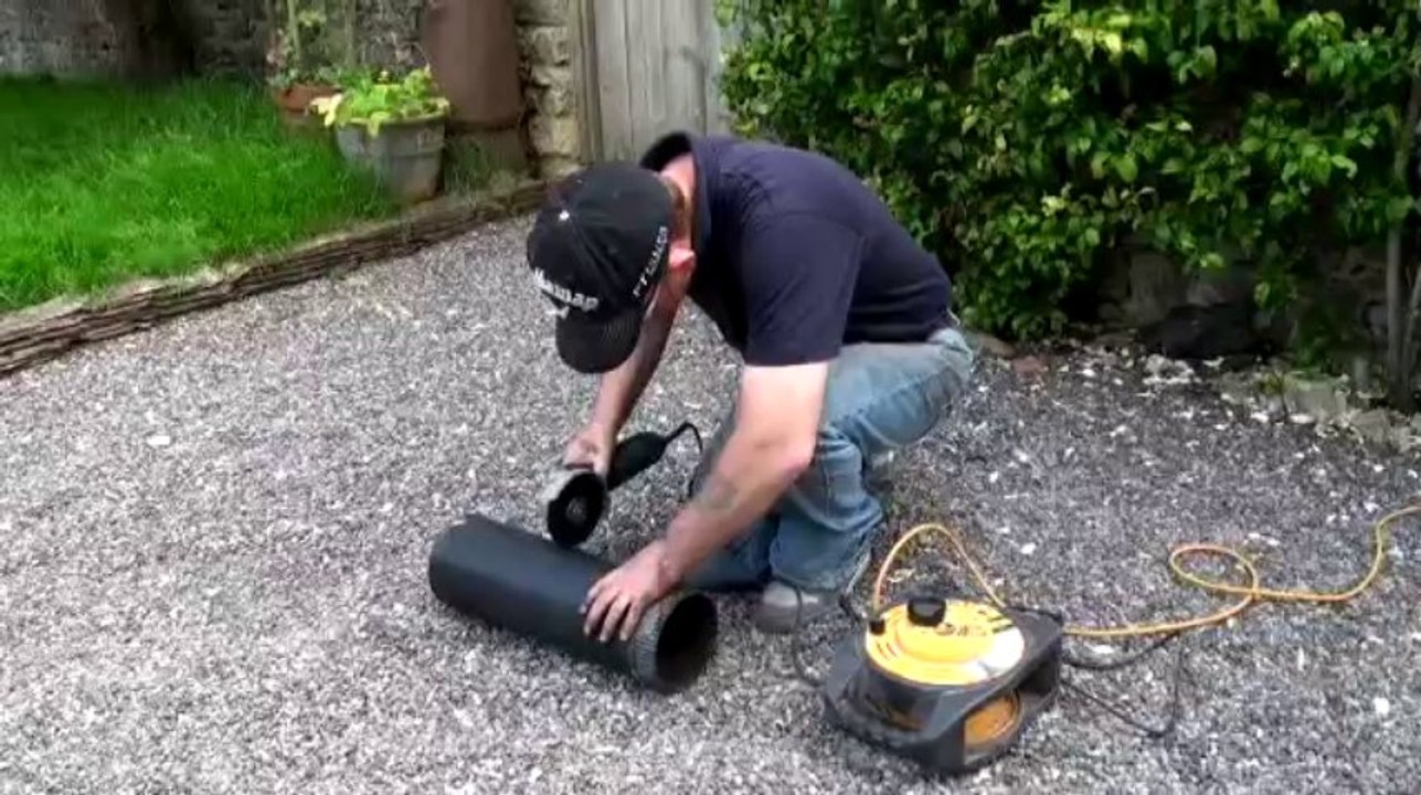 How to replace a wood burning stove