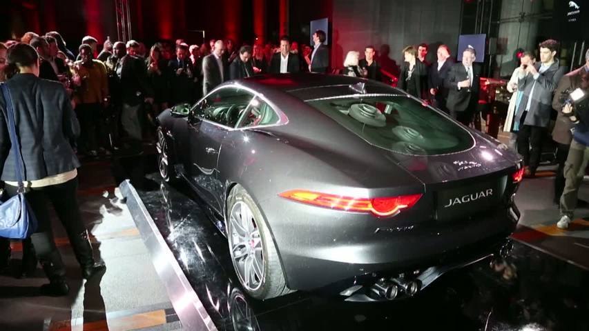 Soirée lancement Jaguar F-Type coupé