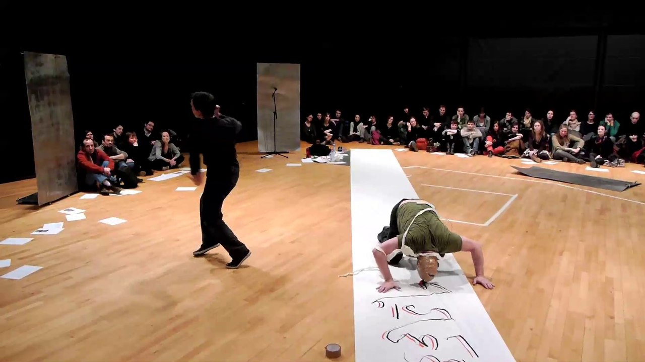 Accumulation #1 - PEUX-JE - Dominique Jégou - Charles Pennequin au Musée de la Danse - Rennes