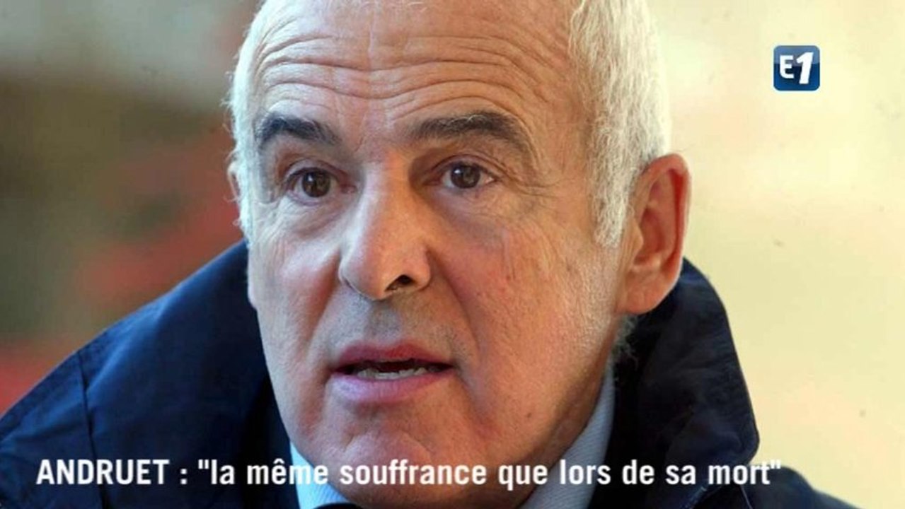 Jean-Claude Andruet : "j'ai toujours la même souffrance"