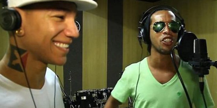 Ronaldinho'dan dünya kupası için şarkı