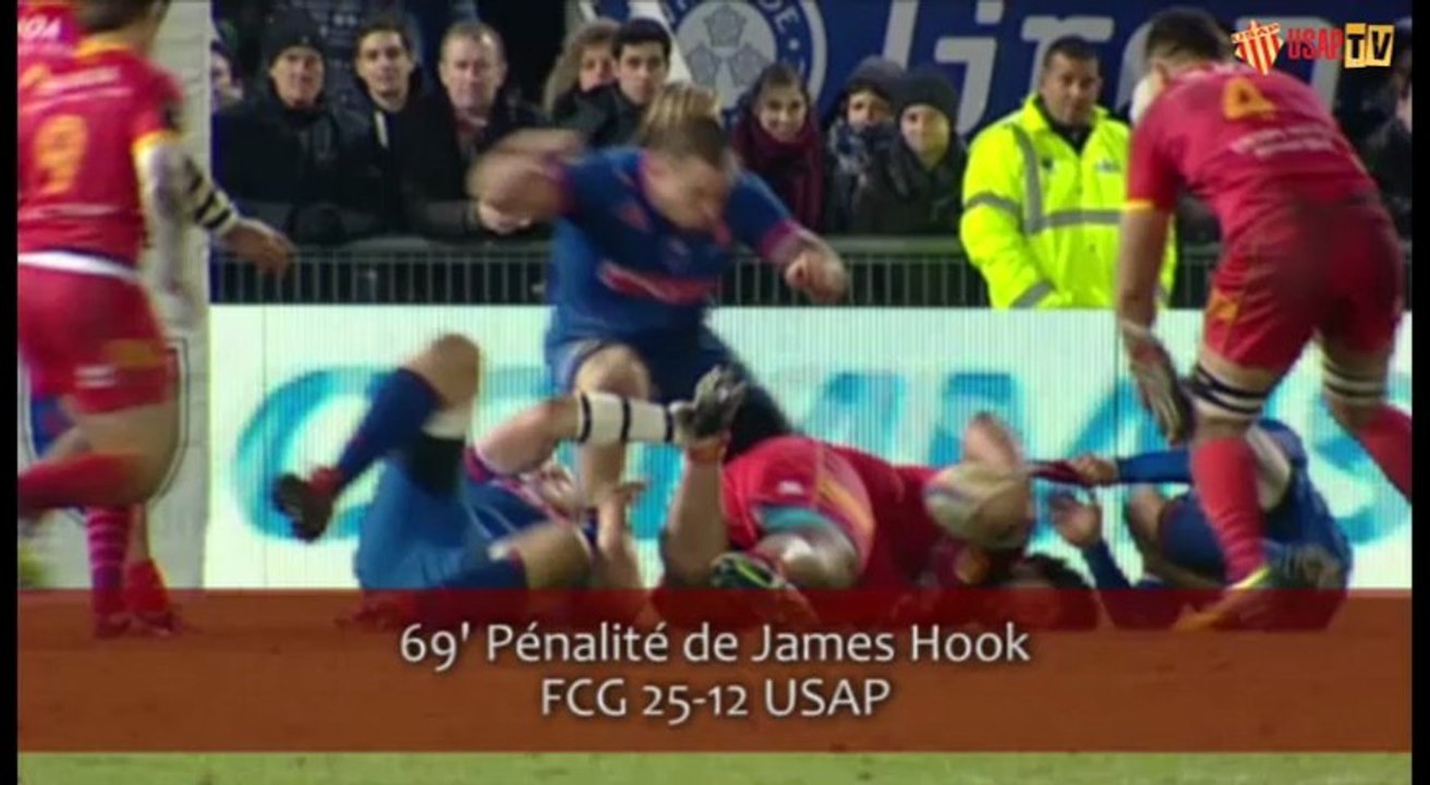 17ème journée de Top 14 : FCG vs USAP