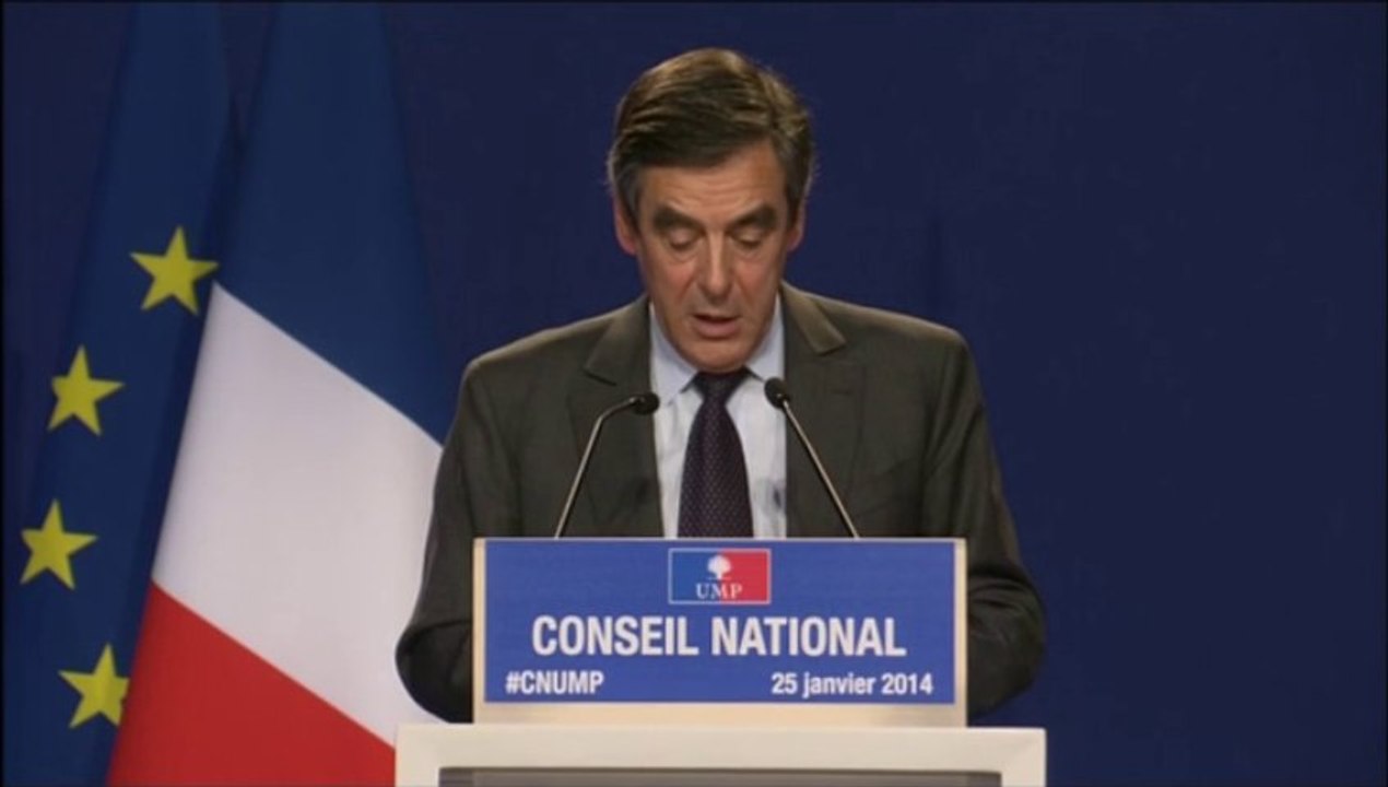 Conseil National - Discours de François Fillon