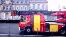 Manifestation des sapeurs-pompiers à Grenoble, le 27 janvier