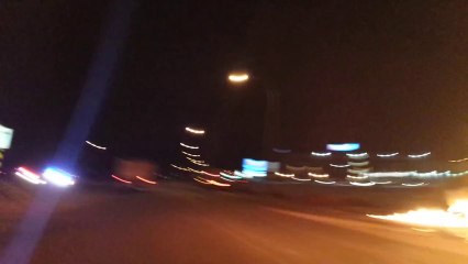 Large Fire After Car Crashes Into Semi-Trailer