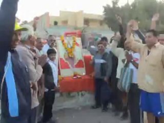 Indian People Hoisting Flag In See  on The Republican Day at 26 January