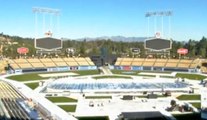 Construction de patinoires dans des stades de Base-ball !! NHL - Yankee & Dodger Stadium