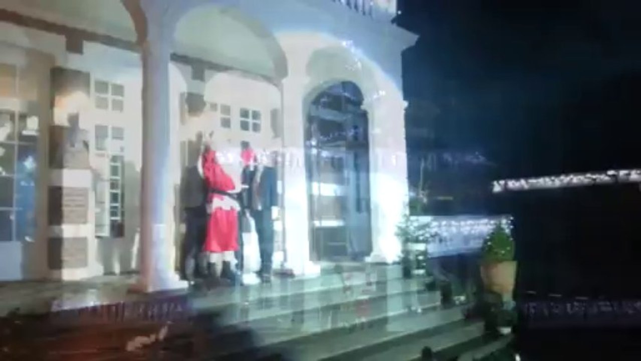 L'arrivée du Père Noel !