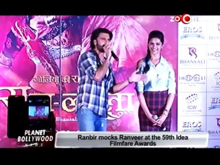 59th Idea Filmfare Awards 2014 Ranbir Kapoor & Ranveer Singh avoiding each other