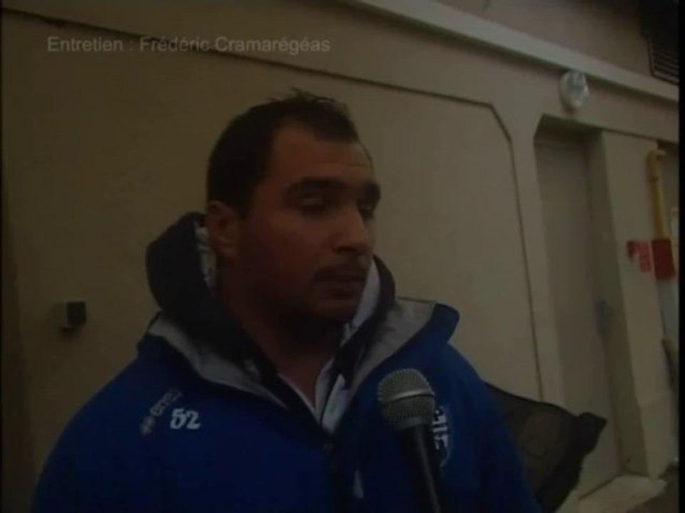ITW apres match Sam BRETHOUS TULLE-CAPD Dimanche 260114