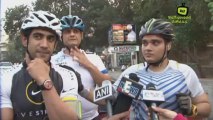 Amit Sadh Practicing for Republic Day Cycle Ride