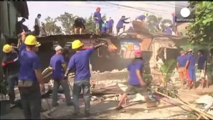 Families in Philippines forced out of homes for road-widening project