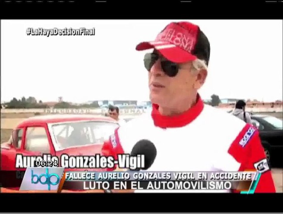 Padre de Juan Diego Gonzales-Vigil murió tras accidente automovilístico