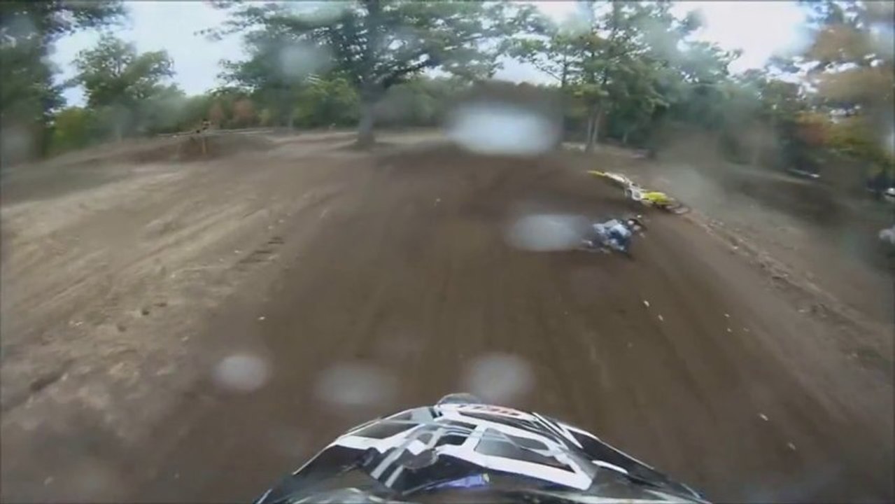 Epic DIRTBIKE CRASH -  Polka Dots MC Bad Accident