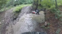 Big Honda CRF 250 Wipeout!