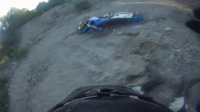 Yamaha Yz 125 Go Pro Crash