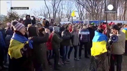 Ukraine : la contestation s'étend à travers le pays