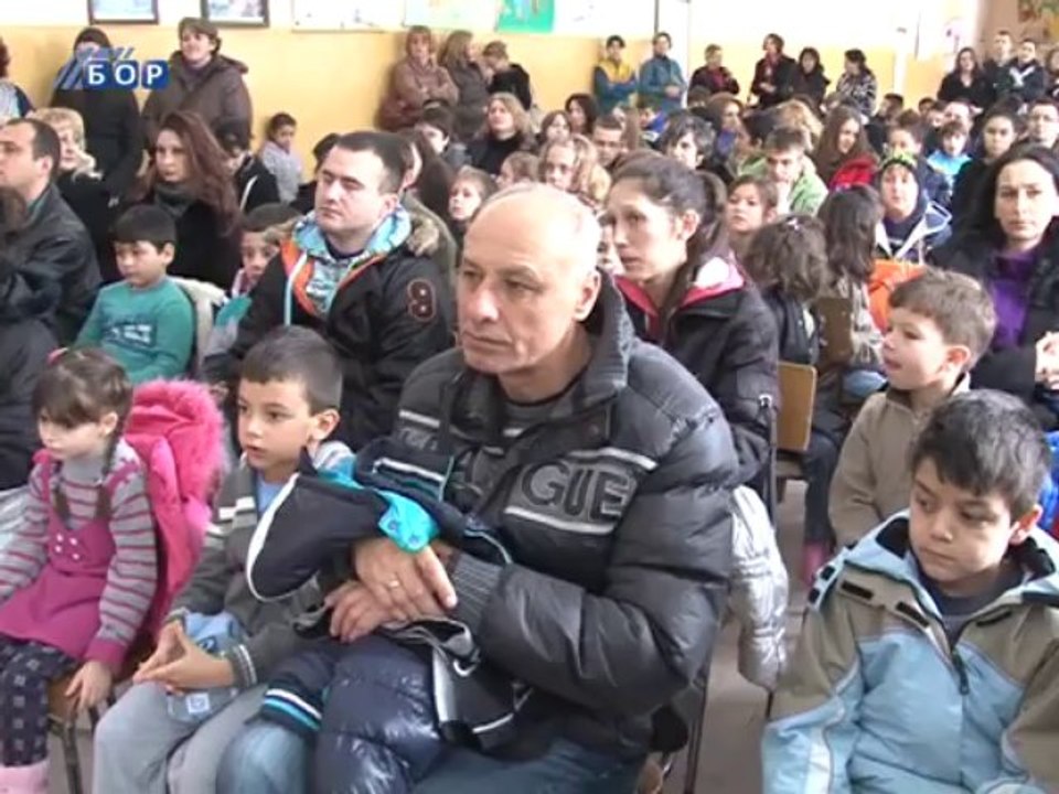 Obeležen dan osnovne škole „Sveti Sava“ u Boru, 27. januar 2014.