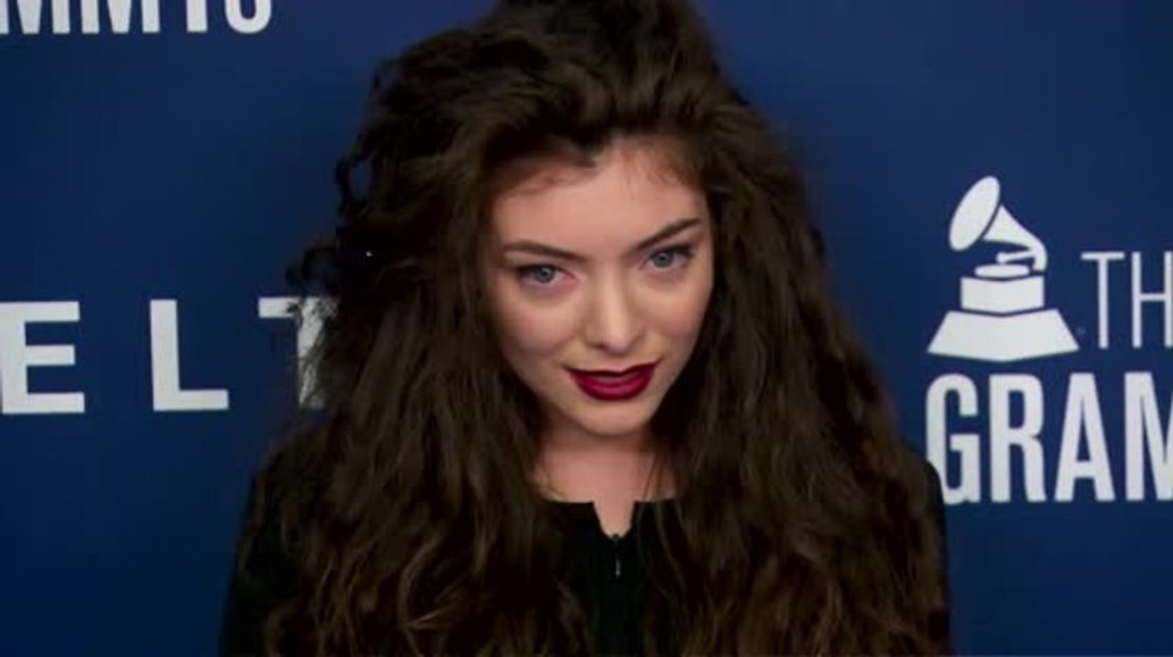 Lorde Wins Song of the Year at the Grammys