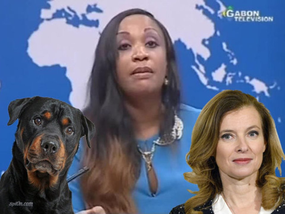 Rupture officielle : François Hollande et Valérie Rottweiler (Gabon TV)