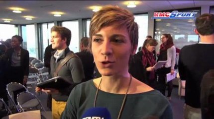 Les basketteuses françaises félicitent les handballeurs - 27/01